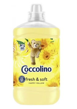 Кондиціонер для білизни Coccolino Happy Yellow, 1.7 л (68 прань) 2212 фото