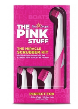 Щітка для прибирання The Pink Stuff Scrubber Kit, 4 насадки 83 фото