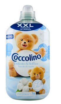 Кондиціонер для білизни Coccolino Intense Care концентрований кондиціонер для прання Delicato e Soffice 1,75 мл (76 прань) 2221 фото