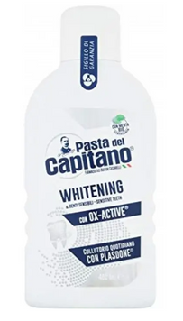 Ополіскувач ротової порожнини Pasta del Capitano Whitening Відбілюючий, 400 мл 236 фото