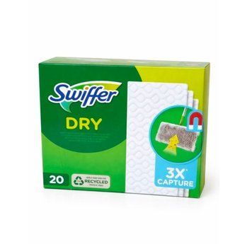 Змінні сухі серветки Swiffer Dry, 20 шт 435432524 фото