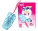 Щітка магніт для збирання пилу Swiffer duster Pink, піпідастр з 3-ма змінними насадками рожевий 1118 фото 2