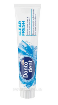 Зубна паста Dontodent Clear Fresh, 125 мл донтодент 238 фото