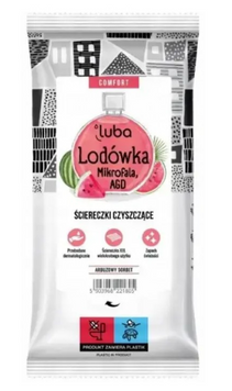 Вологі серветки Luba Comfort для миття холодильника парфумовані, 32 шт  264 фото