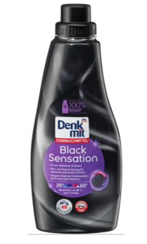 Гель для прання чорного та темного одягу DenkMit Black Sensation, 40 прань 14 фото