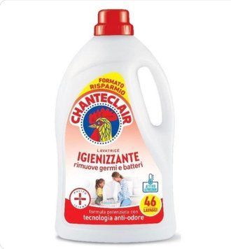 Гель для прання універсальної білизни, дезінфекція IGIENIZZANTE ChanteClair 2070 мл, 46 праннів 21211 фото