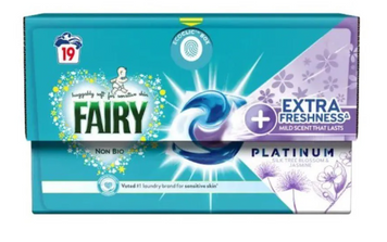 Капсули для прання дитячої білизни гіпоалергенні Fairy non bio, 19 шт 033 фото
