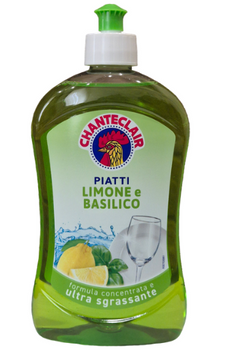 Концентрований засіб для миття посуду Chante Clair Piatti Limone e Basilico 500 мл 662 фото