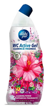 Гель для туалету Ambi Pur WC Botanical Fragrances Гібіскус і троянда, 750 мл 160 фото