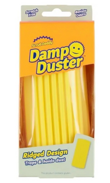 Губка для збирання пилу Scrub Daddy Damp Duster, 1 шт 324 фото