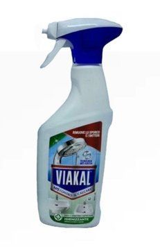 Засіб для видалення вапнякового нальоту Viakal Igienizzante протикрапельна технологія, 470 мл Італія 212222 фото
