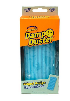 Губка для прибирання Scrub Daddy Damp Duster Для пилу Блакитна 325 фото