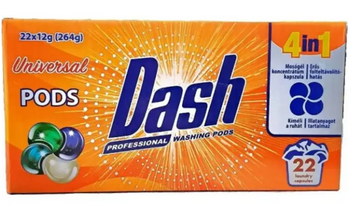 Капсули для прання універсальні Dash 4in1, 22 шт 037 фото
