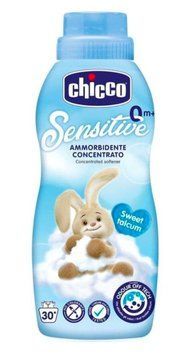 Пом`якшувач тканин Chicco "Sensitive Sweet Talcum", 750 мл 55444443333 фото