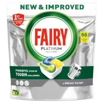 Капсули для посудомийних машин Fairy Jar Platinum 66 шт 114 фото