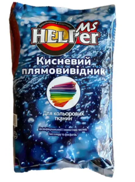 Кисневий плямовивідник Ms.HELPer для кольорових тканин, 900 г  00007 фото