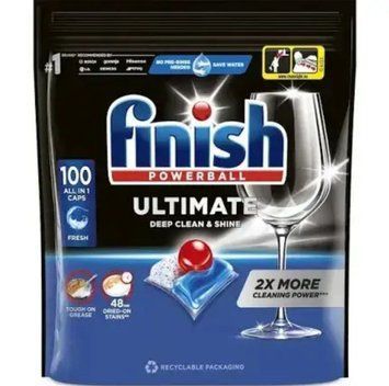 Таблетки для посудомийних машин FINISH QUANTUM All in 1, 100 шт. 115 фото