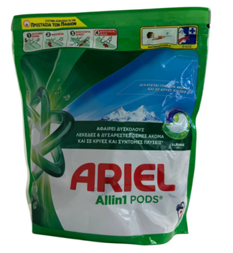 Капсули для прання ARIEL Pods+ All-in-1 гірське джерело, 38 шт  041 фото