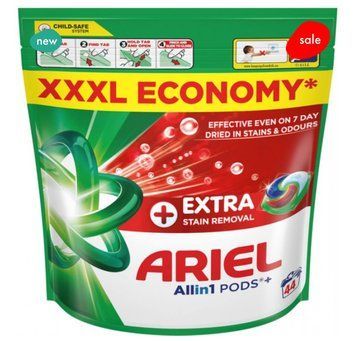 Капсули для прання Ariel Pods екстрасильне очищення, 44 шт 00222 фото