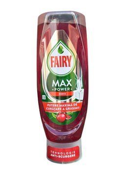 Концентрат засіб для миття посуду Fairy Max Power з ароматом гранату. 545мл 2112 фото