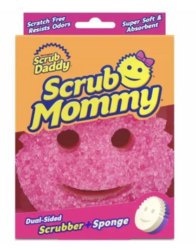 Губка Scrub Mommy рожева 6613 фото