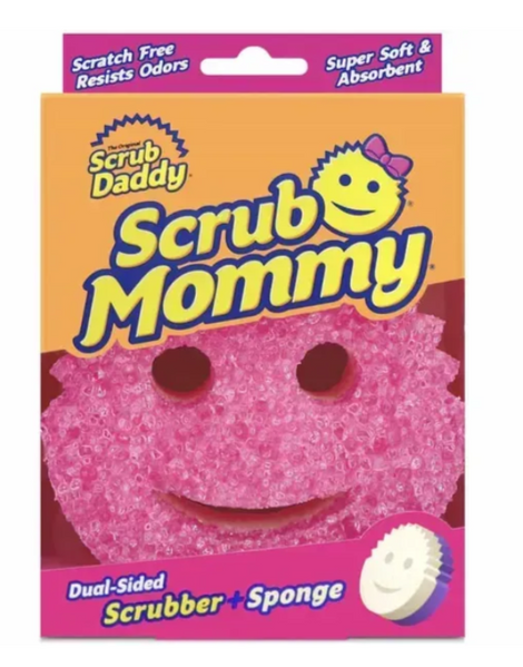 Губка Scrub Mommy рожева 6613 фото