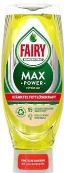 Суперконцентрований засіб 4X для миття посуду FAIRY Max Power Zitrone 545 мл 23233 фото