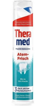 Зубна паста з дозатором TheraMed Atem-Frish, 100мл  218 фото