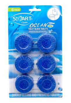 Таблетки для зливного бачка Smart Clean Океан 6 шт 172 фото