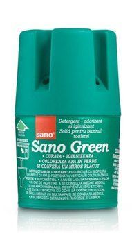 Бачок SANO для миття унітазу (зелений) 150г 676771 фото