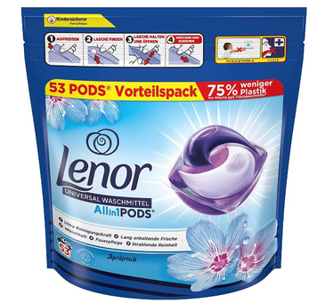 Капсули для прання універсал Lenor Pods 3 в 1 53 капс 03 фото