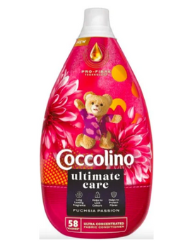 Парфумований кондиціонер Coccolino Deluxe Fuchsia Passion квітка фуксія 870 мл 2210 фото