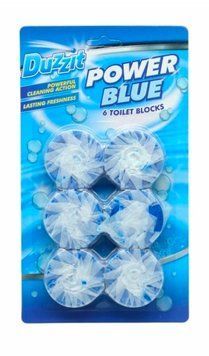 Таблетки для зливного бачка Duzzit Power Blue 6 шт. 7777655454 фото