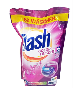 Капсули для прання Dash 3в1 Color для кольорової білизни 60 шт ПАКЕТ 012 фото