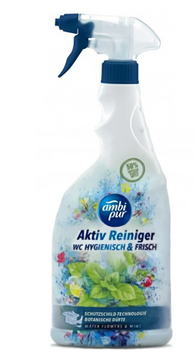 Універсальний засіб для чищення туалету і ванної кімнати Ambi Pur WC Водяні квіти і м'ята, 750 мл 190 фото