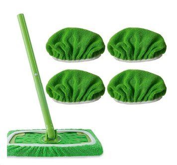 Багаторазовий моп для швабри з мікрофібри AIDEA для швабри Swiffer, 1 шт 1112 фото
