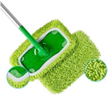 Багаторазовий моп для швабри з мікрофібри Reusable Microfiber Pads KEEPOW для швабри Swiffer, 1 шт Відгуки: (0) 1113 фото